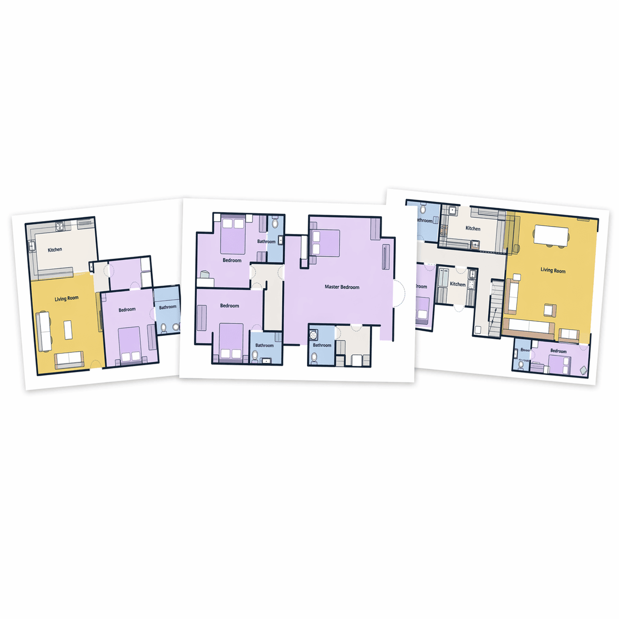 Generated floor plans