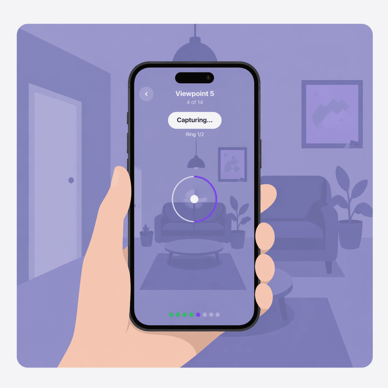 Step 1: Point and scan.